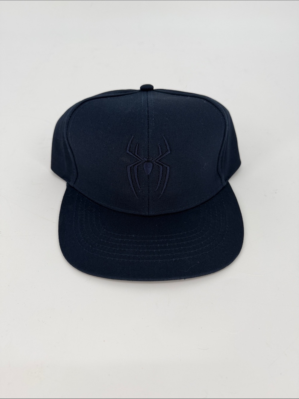 Marvel Studios Spider-Man Brand New Day Navy Snapback Hat Super Ticket Exclusive